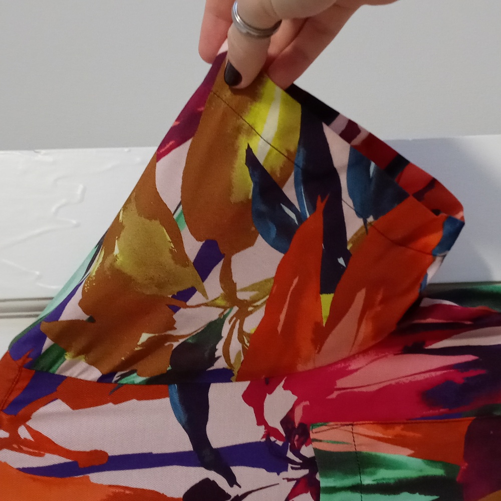 🦜Mr. Turk🦜 - Multicolor Abstract Print S/S Button Down Shirt - Picture 8 of 14